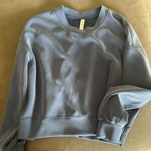 Lululemon Athletica blue Crewneck Top